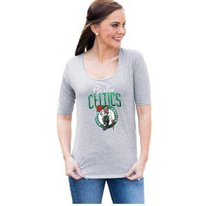 NBA Women's Half Sleeve Tee Shirt Boston Celtics S